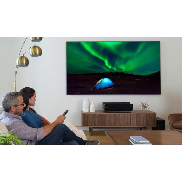 Cinema Fixed Frame Screen Diamond Anti - Light Projector Panel 170° View Angle