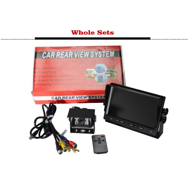 Waterproof Truck Rear View Camera , Security Heavy Duty Reverse Camera