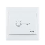Golden color metallic surface door Exit button access control system Push door