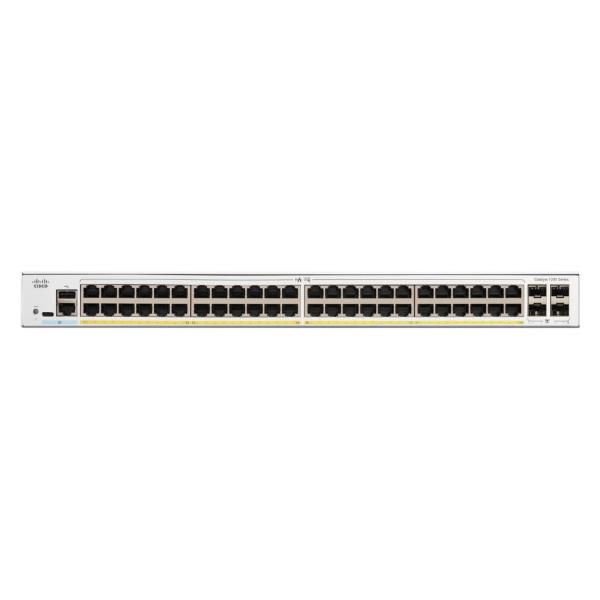 C1200-48T-4X Cisco C1200-48T-4X 48x 10/100/1000 Ports 4x 10 Gigabit SFP Rack-mountable