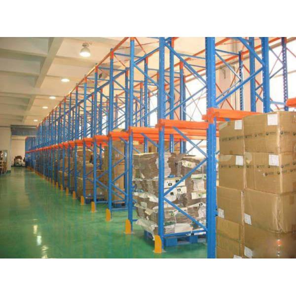 Customized Size Drive In Pallet Rack System , Heavy Duty Warehouse Storage Racks