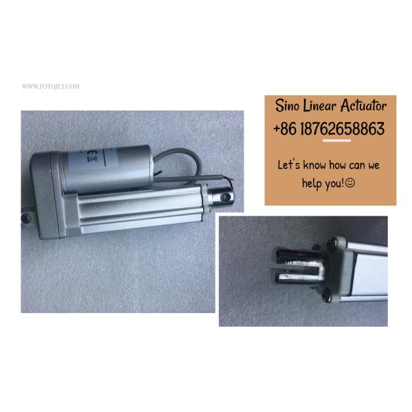 12V/24V DC Rotary Electric Linear Rod Actuator 5CM Stroke 1000N Push Pull
