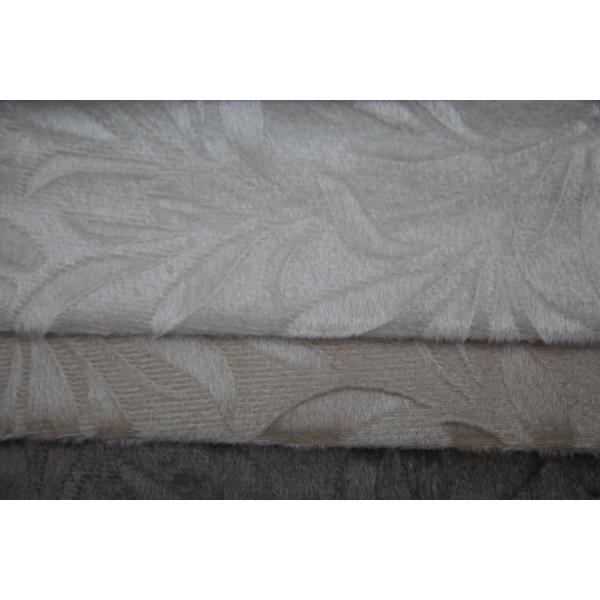 100%Polyester Linen Like Upholstery Fabric For Sofa European Solid 330gsm