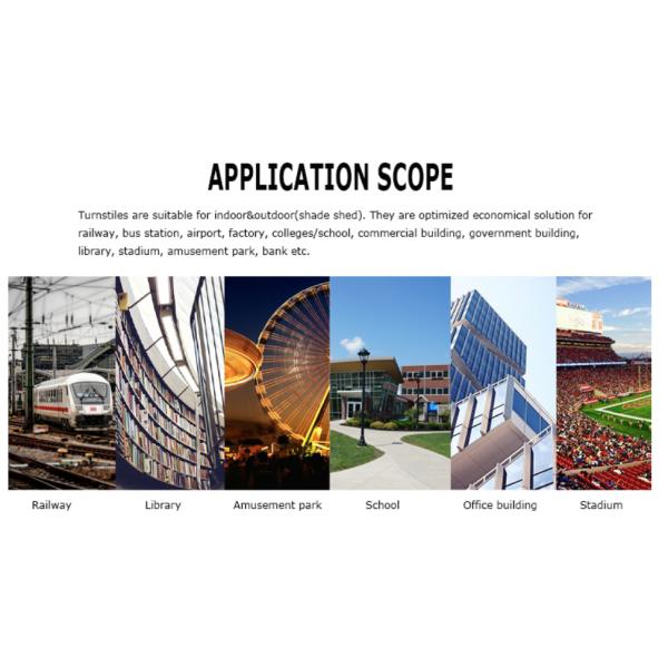 1450*1500*2300mm Double Direction Full Height Security Turnstile With Fingerprint