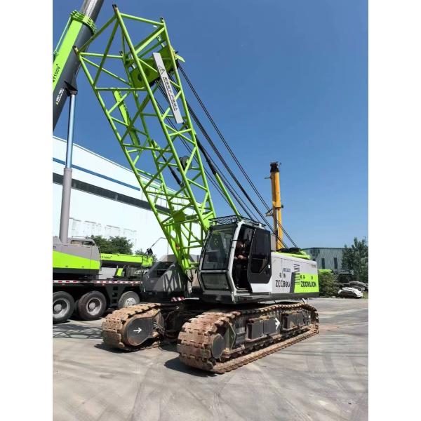2017 Zoomlion Used Crawler Crane ZCC800H Main Arm 40 Meters, Auxiliary Arm 18 Meters, Counterweight 29 Tons, Operating Time 6850h, Excellent Working
