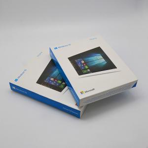 Quality Retail Box Russia Windows 10 Home 64 Bit DVD For Desktop Computers for sale