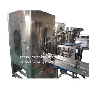 Quality 2000pcs/Hour Automatic Screw Capping Machine With Conveyor Belt for sale