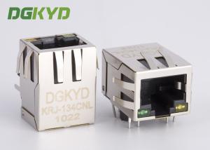 Quality Net Bridge RJ45 Connector With Lan Filter 10 / 100 Base Side Entry Factory Customized for sale