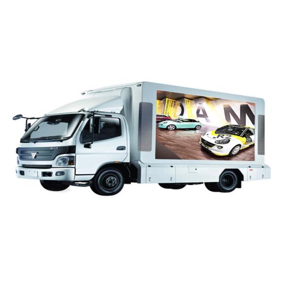Energy Saving 6.67mm Mobile Truck LED Display 1280*960mm Cabinet Size