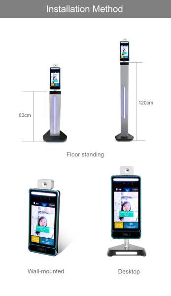 Buy 24000pcs Face Recognition Attendance and Temperature Measure Smart Security Devices at wholesale prices