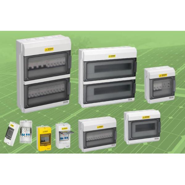 Plastic Electrical Weatherproof Distribution Box Rainproof IP65 4 6 9 12 18 24 36 Modules MCB