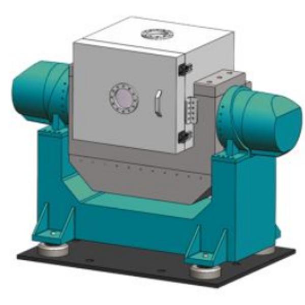Buy High Accuracy Position Two Axis Turntable With Temperature Chamber at wholesale prices