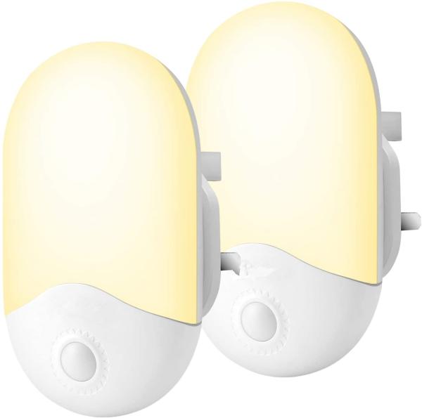 Buy 15lm*2 100000h Plug In Motion Sensor Light With Dusk To Dawn Photocell Sensor at wholesale prices