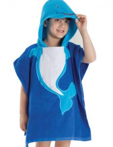 Quality baby hooded towel kids poncho towel for sale