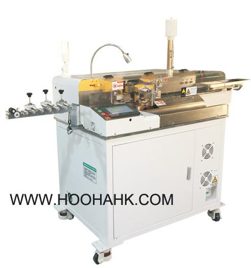 Buy HH-G22 Servo Type Automatic Double-Headed Tin Dip Machine Cutting Wire Stripping Machine at wholesale prices