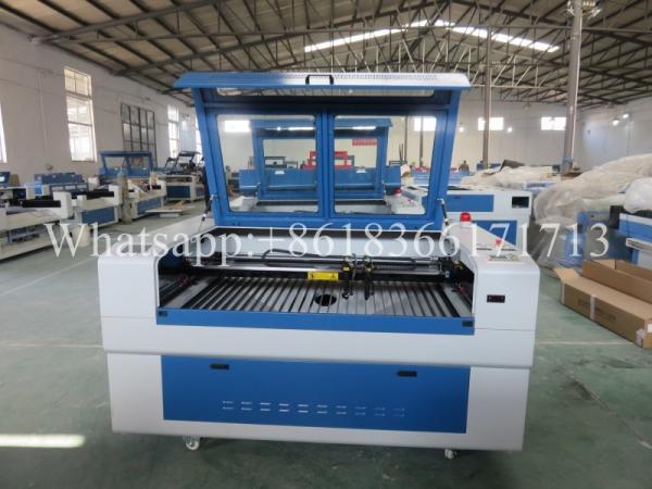 Buy Blue Portable Laser Engraving Cutting Machines , Double Head Wood Laser Engraver at wholesale prices