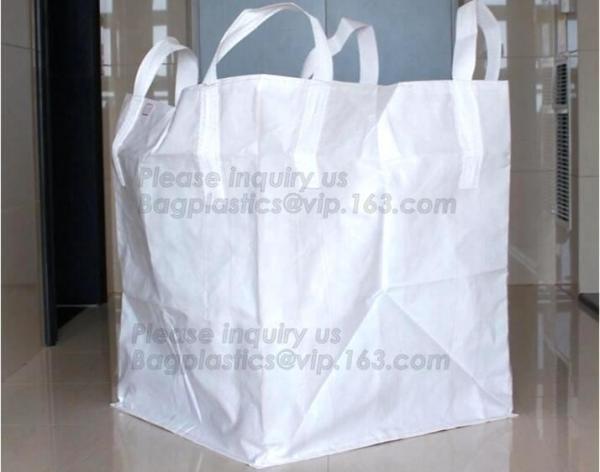 high capacity document pouch 1700kg extra strong circular woven polypropylene industrial big bags 1000kg, BAGEASE PACKAG