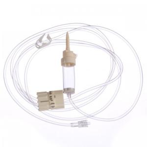 Flow Rate Setting Adjustable Infusion Transfusion Set With Y Injection Port
