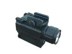 Small Tactical Rail Mount Flashlight With Strobe Function For Pistols Install