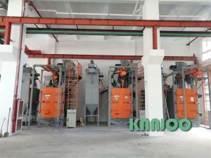 Shot Blasting Hook Type Blast Machine With Low Noise Level Cleaning Method