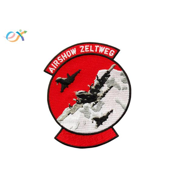 Merrow Border Airshow Embroidered Military Patches With Iron on Backing