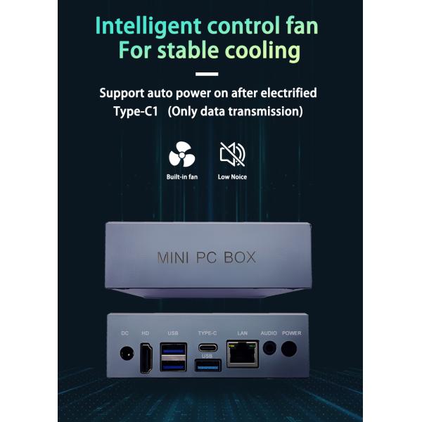 2023 Newest I7 12Th Oem Mini Pc With 1*USBC 4*USB3.0 2*USB2.0 OEM Desktop MiniPC For Home Office Assembled PC Factory Price