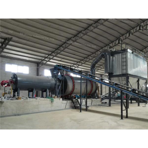 High Temperature Resistant Three Cylinder Rotating Drum Dryer Capacity 3 - 5 T/H