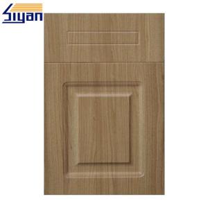 20mm MDF Cabinet Vinyl Wrapped Kitchen Cupboard Doors PVC Foil Surface
