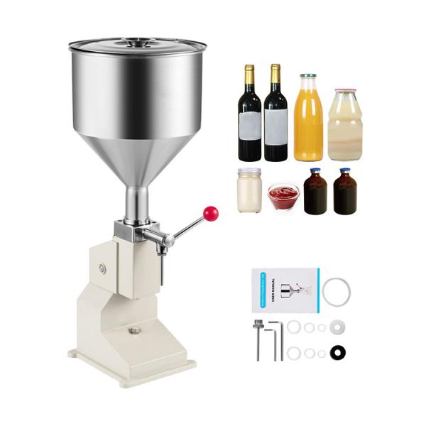 Buy Manual Honey Processing Machine 12L Hopper Bottling Filling Machine at wholesale prices