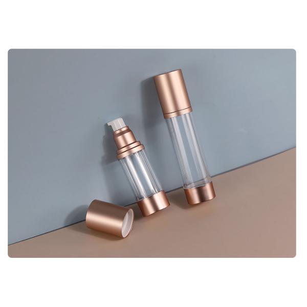 Luxury Airless Cosmetic Bottles Customized Containers For Skin Care Products