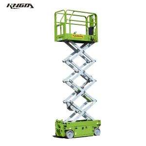 Quality Portable Mobile Hydraulic Lift Platform Height 6M Capacity 230kg Scissor Lift AWP for sale