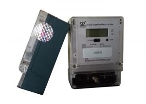 Quality Low Consumption PLC Single Phase Electric Meter with Waterproof Design for sale