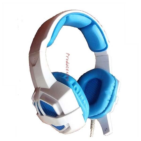 Buy practical transformer face gaming headphone for ps4 game with DC jack and USB connector at wholesale prices