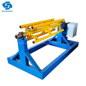 China                  Sheet Automatic Metal Decoiler/Manual Uncoiler/ 5 Tons Electrical Steel Coil Decoiler              on sale