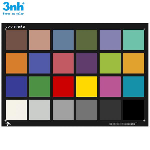 Buy Video Camera Color Resolution Test Chart , Camera Calibration Software 24 Color Checker at wholesale prices