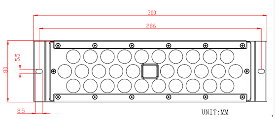 Aluminum Bridgelux Chip Led Lighting Module For Led Tunnel Light