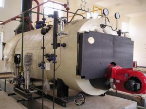 Quality Customization Power Plant Boiler , Oil Gas Fired Steam Boiler Low Pressure for sale