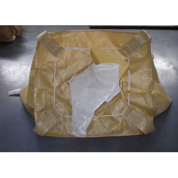 Circular / Tubular FIBC Jumbo Bags For Building Sand Packing 500kg To 2 Tons