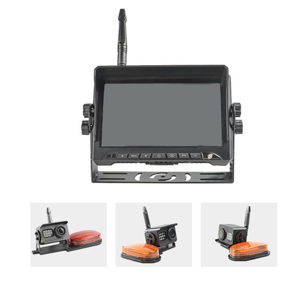 Buy Waterproof IP69K RV Wireless Backup Camera 7" DVR Receiver Screen at wholesale prices
