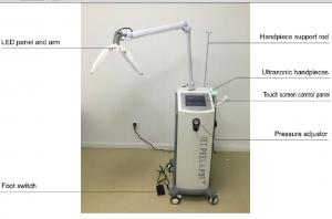 China Face Cleaning Oxygen Jet Peel Machine / Skin Peeling Machine LED Phototherapy on sale