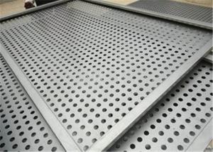Quality 2.5mm Hole Diameter Perforated Aluminum Panels , 5052 Aluminum Mesh Sheet for sale