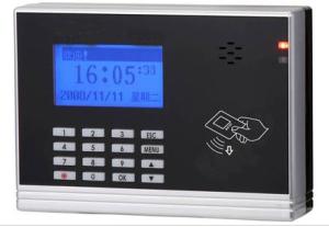 Quality S100 CARD TIME CLOCK 125KHZ PASSWORD TCP/IP SOFTWARE EMPLOYEE ATTENDANCE SYSTEM for sale