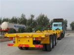 40' Goose Neck Container Trailer Chassis With 40 Tons Load Capacity