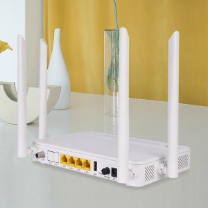 China 4GE FTTH GEPON XPON Dual Band Wifi ONU router Support IPv4 IPv6 on sale
