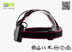 Quality Small Light Weight 180 Lumens High Lumen LED Headlamp Powered By AAA Battery for sale