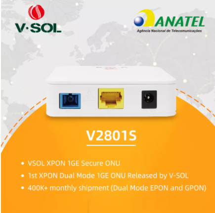 Fiber Optic 1GE EPON ONU 10 100 1000Mbps Multimode FTTH GPON ONT