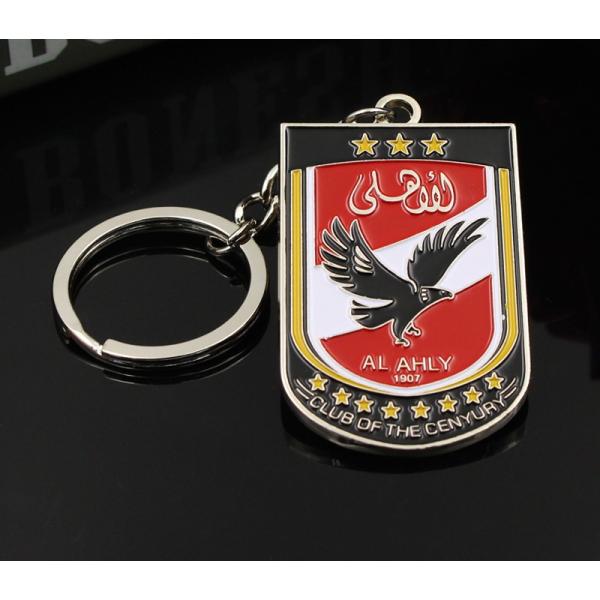 Metal custom anime eagle key chain activity gift mobile phone pendant cartoon key ring chain