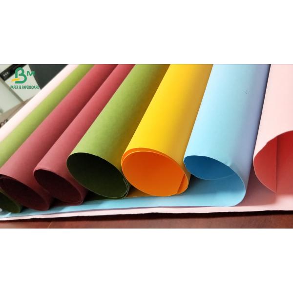 Anti - Tear Washable Kraft Paper Fabric For Making Cloth Label Multicolor