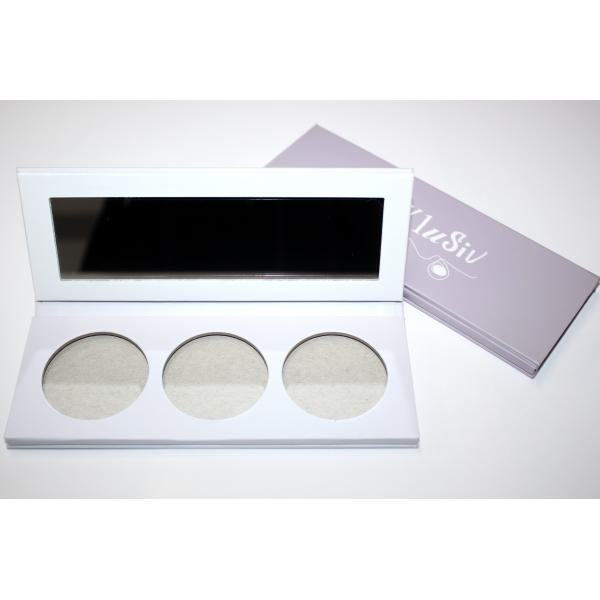 3 Pans Empty Blush Palette Diam 36MM Cmyk Colour Palette