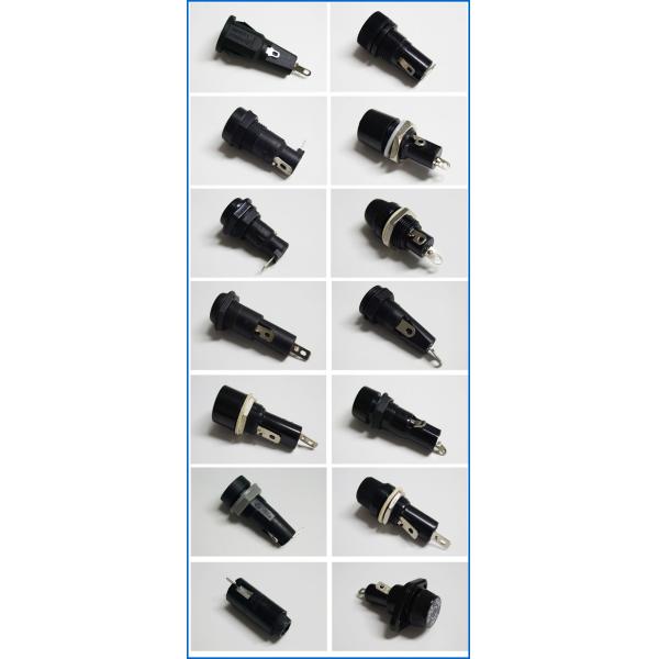 3AG Screw Driver Slot Extractor PCB Mount Fuse Holder Thermoplastic 6x30mm